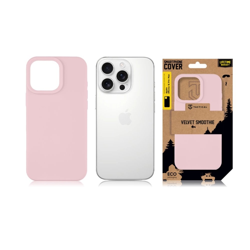 Taktikai bársony Smoothie borító Apple iPhone 16 Pro Max készülékhez Pink Panther