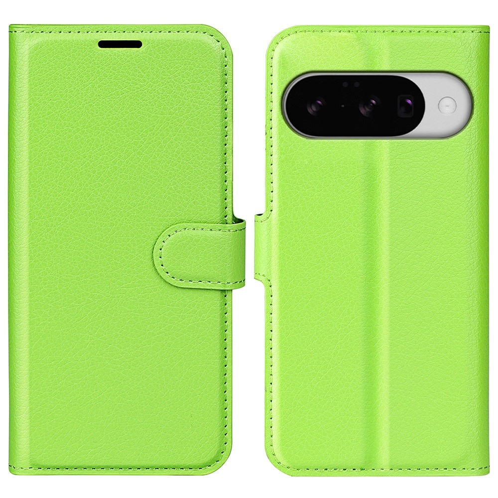 Litchi könyv tok a Google Pixel 10 számára - zöld