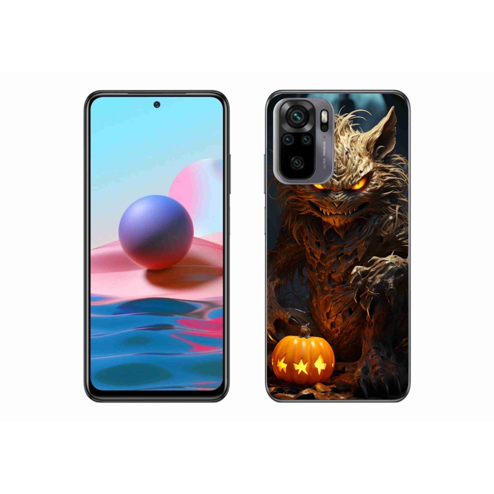 Gél borítás mmCase a Xiaomi Poco M5s készülékhez - Halloween szörnyeteg