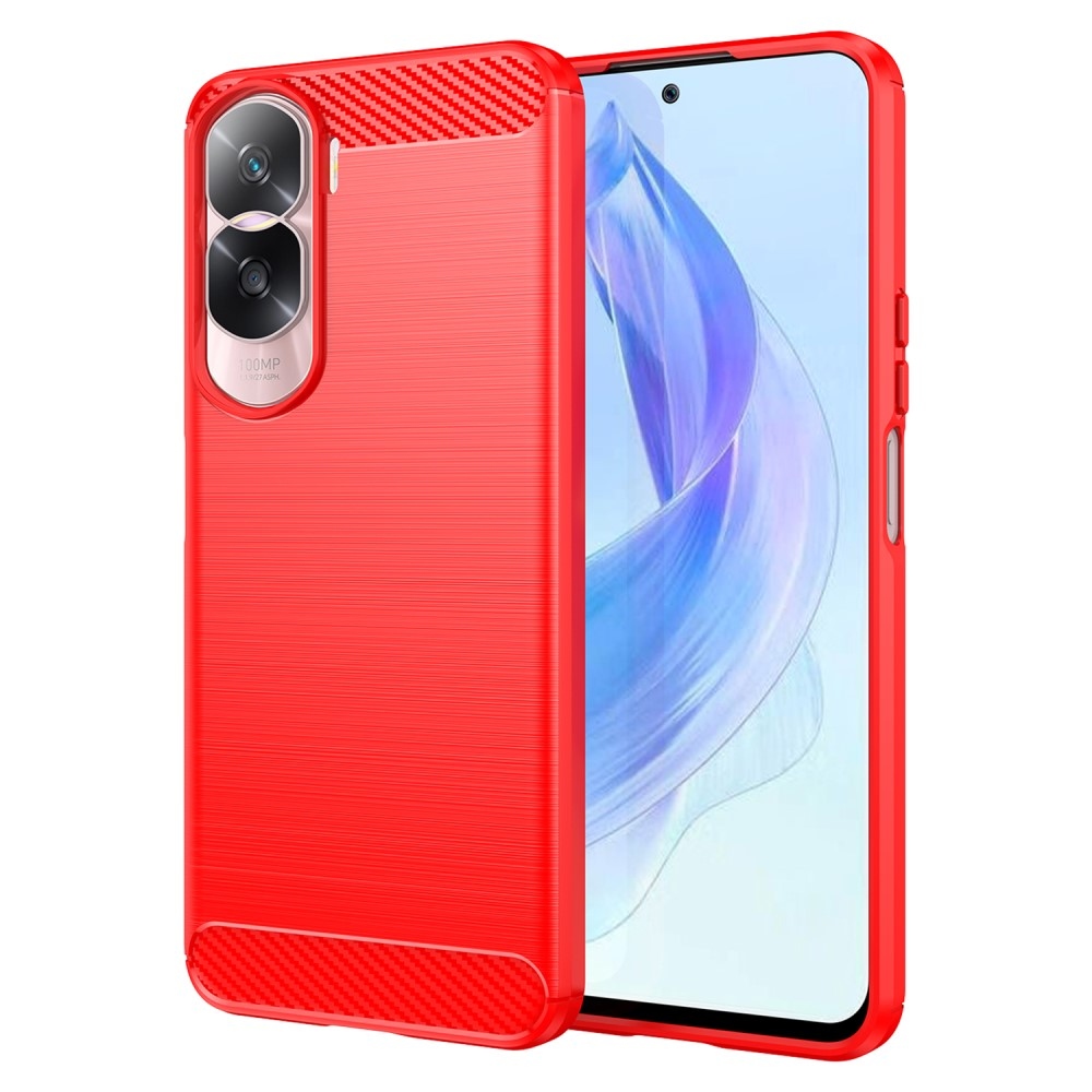 Szénálló zselés tok a Honor 90 Lite-hoz - piros