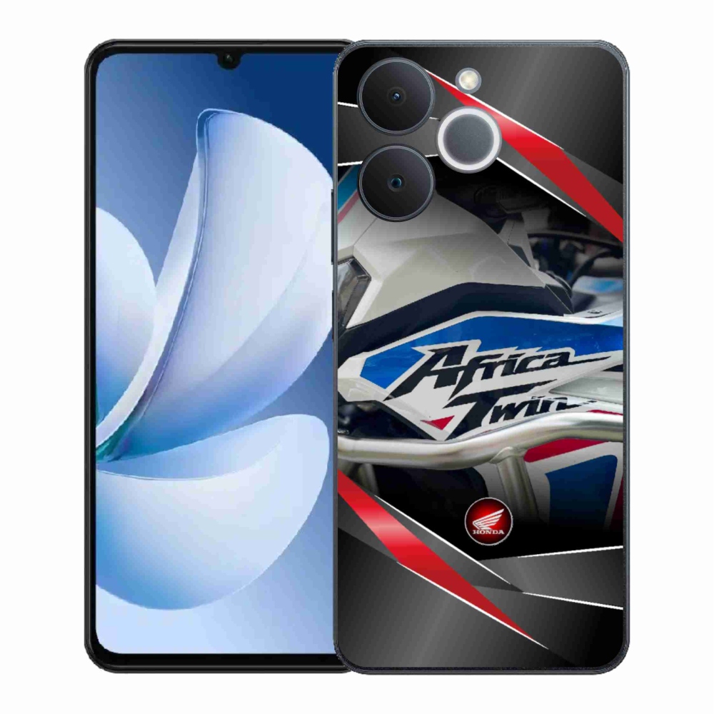 Zselés borítás mmCase a Realme Note 70T-hez - motoros honda