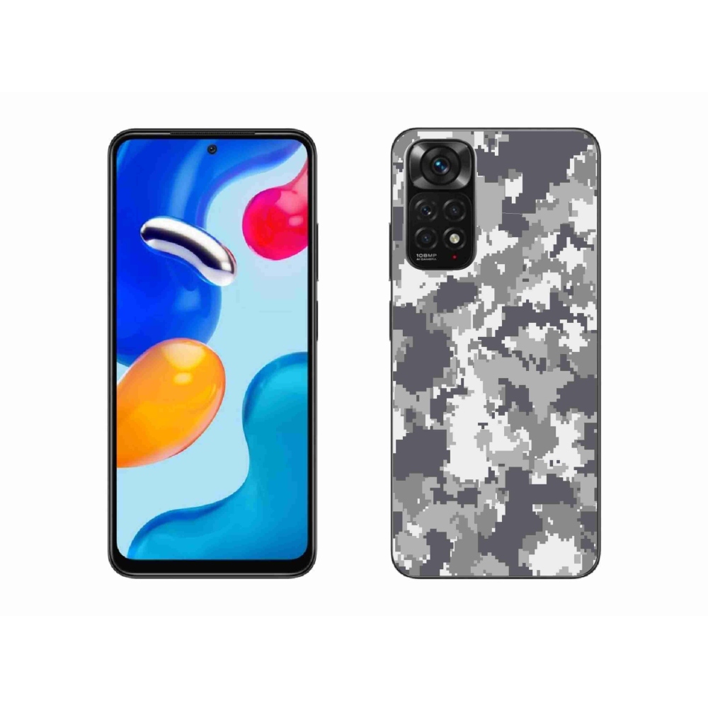 Gél borítás mmCase a Xiaomi Redmi Note 11 4G-hez - álcázó minta 2