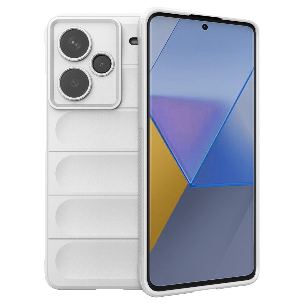 Rugg tartós zselés tok Xiaomi Redmi Note 13 Pro+ 5G - fehér