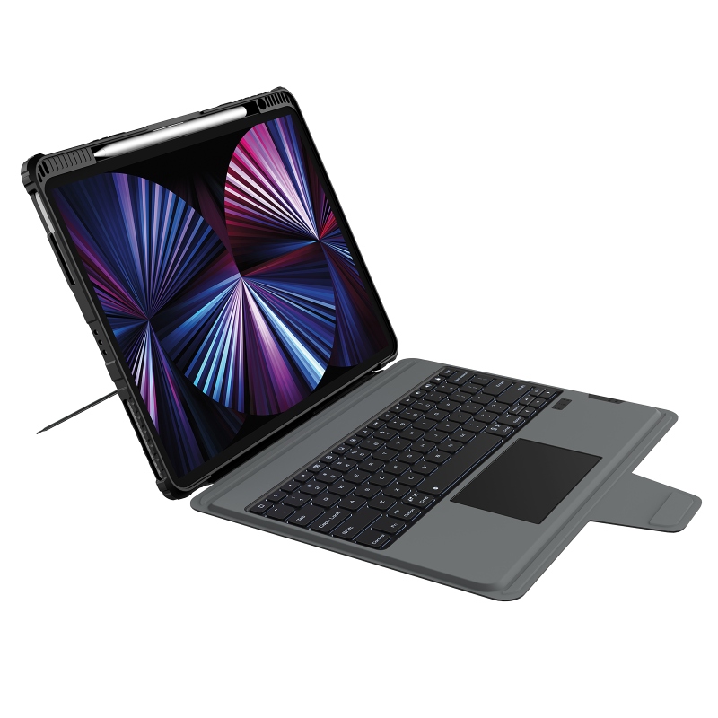 Nillkin Bumper Combo billentyűzet tok (háttérvilágításos verzió) iPad 12.9 Pro 2020/2021/2022 Fekete 12.9 Pro 2020/2021/2022 Fekete