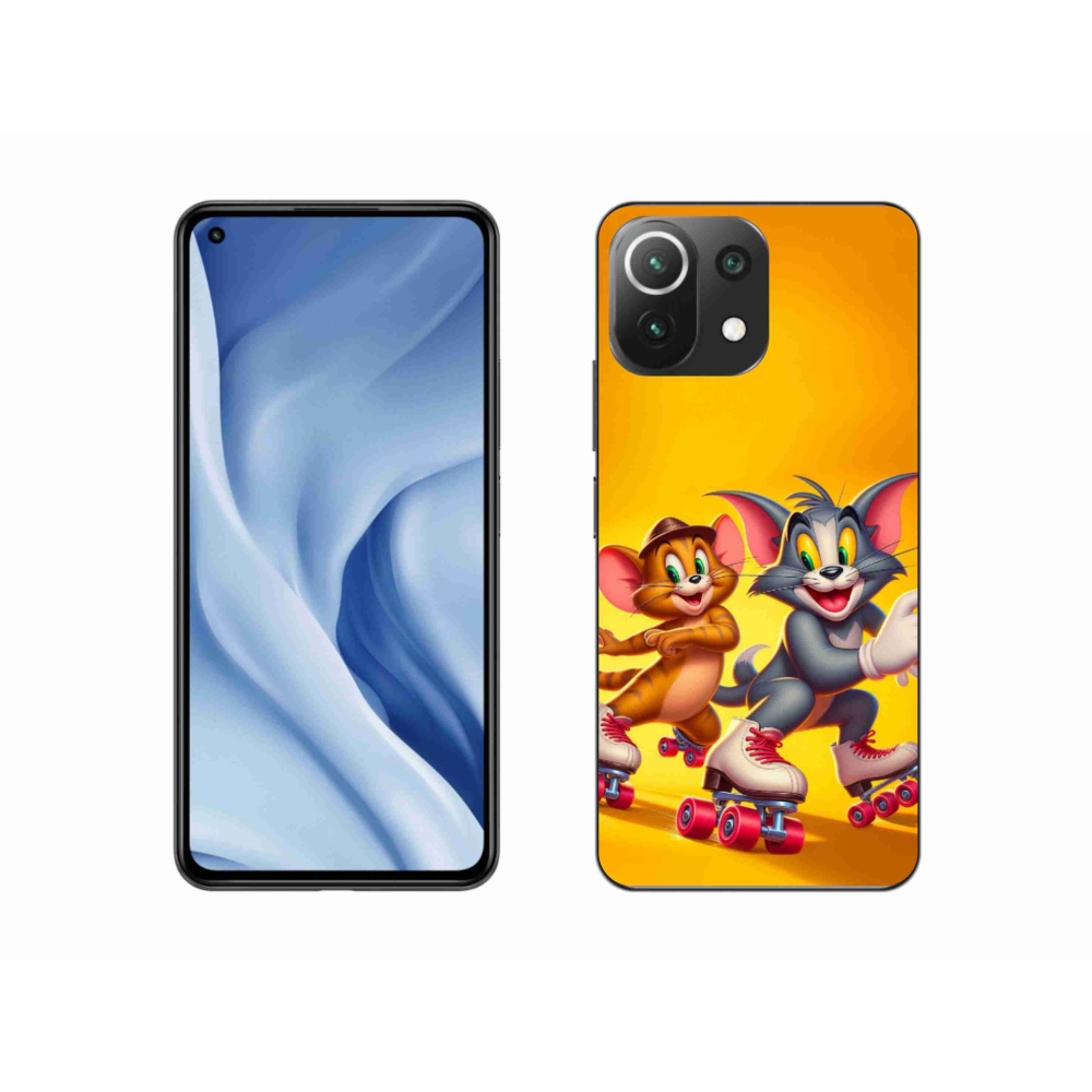 Gél borítás mmCase a Xiaomi Mi 11 Lite 4G/5G-hez - tom and jerry