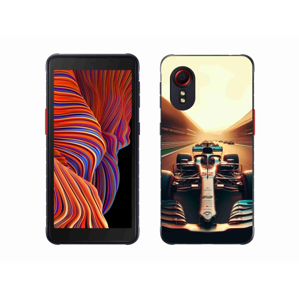 Zselés borítás mmCase Samsung Galaxy Xcover 5 - formula 1