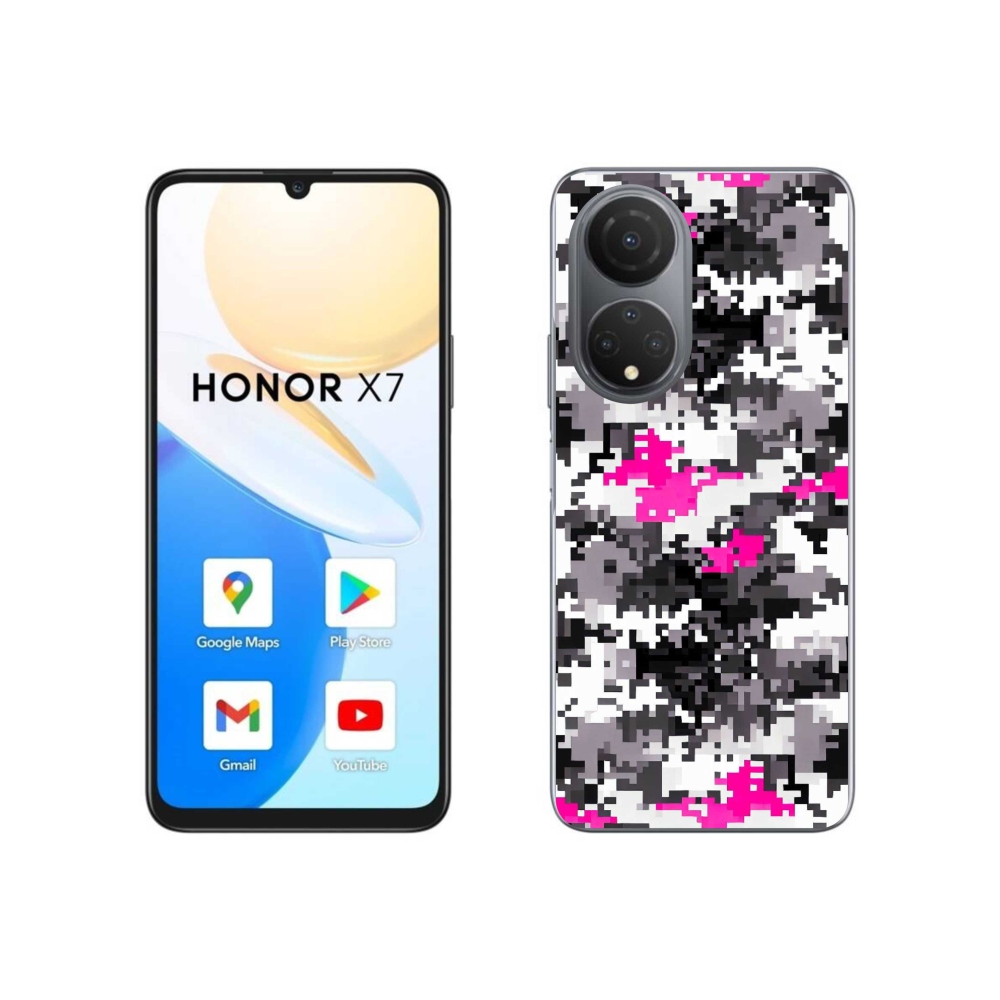 Zselés borítás mmCase a Honor X7-hez - terepszínű minta 4