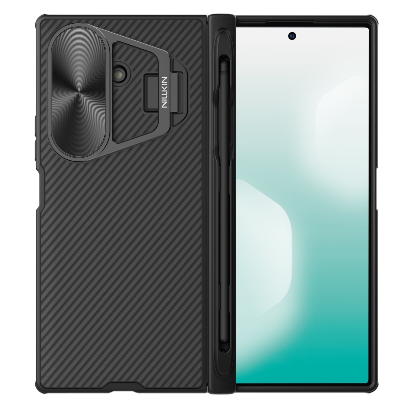 Nillkin CamShield Prop mágneses tolltartó hátlap Samsung Galaxy Z Fold 7 fekete fekete
