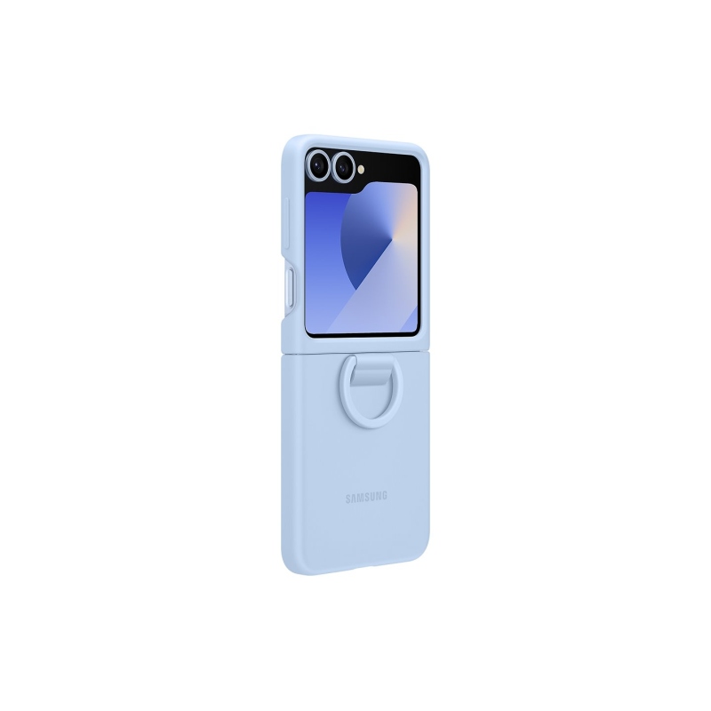 EF-PF741TLE Samsung szilikon borító gyűrűvel a Galaxy Z Flip 6-hoz Kék