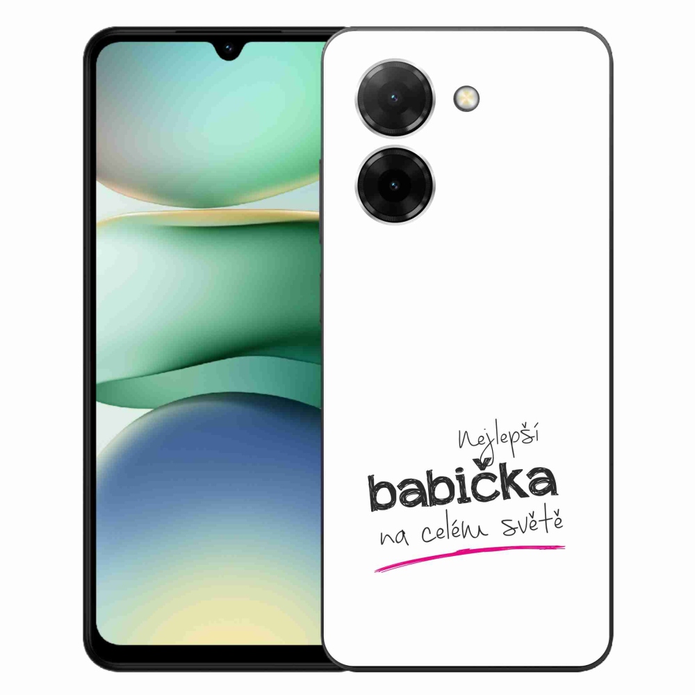 Gél borító mmCase a Xiaomi Redmi A5 (171.7x77.8x8.3mm) - legjobb nagymama 4 fehér háttérrel