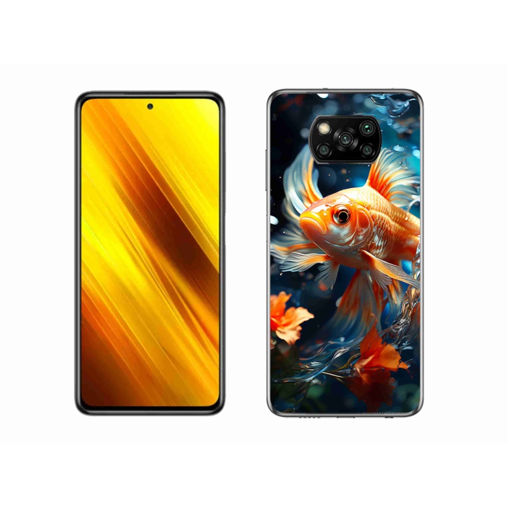 Gél borítás mmCase a Xiaomi Poco X3-hoz - hal
