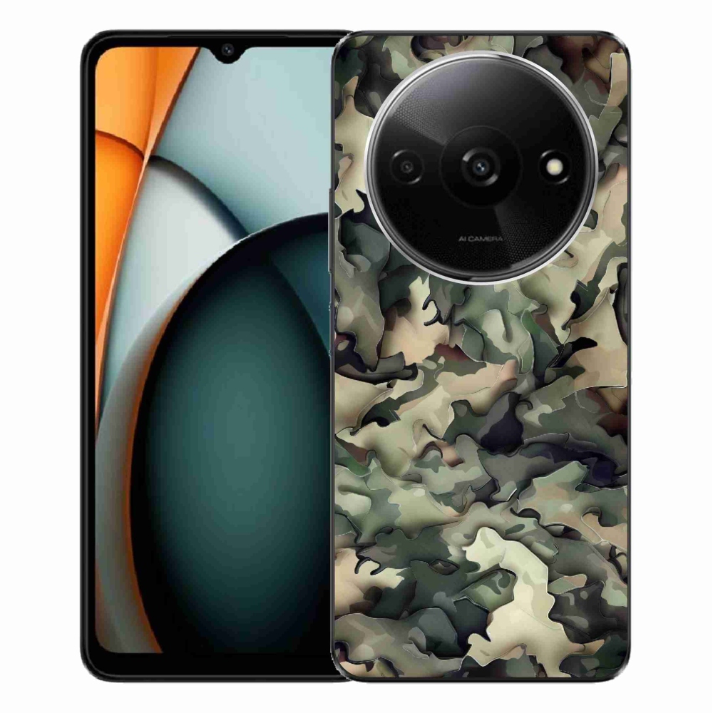 Gél borítás mmCase a Xiaomi Redmi A3-hoz - terepszínű minta 9
