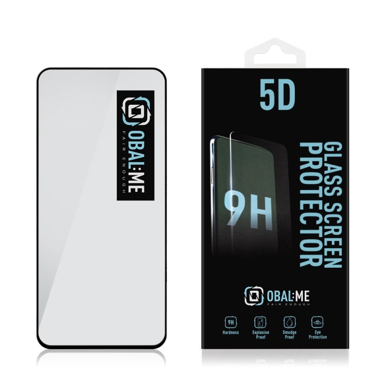 CSOMAG:ME 5D edzett üveg Samsung Galaxy S23 FE 5G Fekete