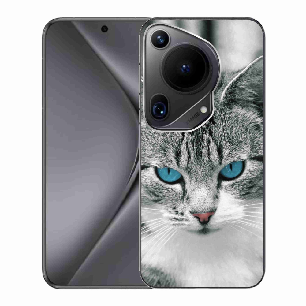 Zselés borítás mmCase a Huawei Pura 70 Ultra készülékhez - cat view 1