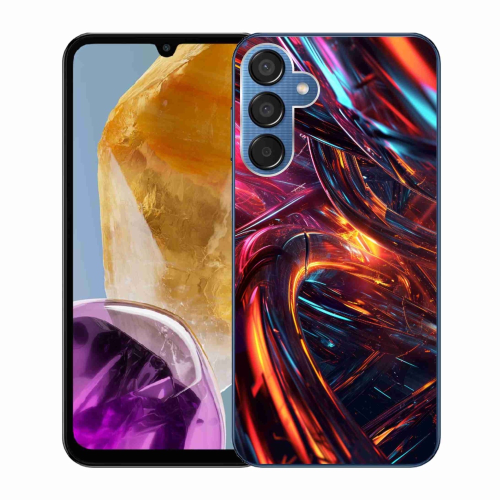 Gél borítás mmCase Samsung Galaxy M15 5G - absztrakt motívum 10