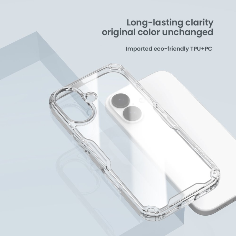 Nillkin Nature TPU PRO borító Apple iPhone 17 átlátszóhoz