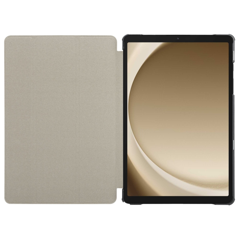 Taktikai könyv, háromrészes tok Samsung Galaxy TAB A11+ készülékhez, kék