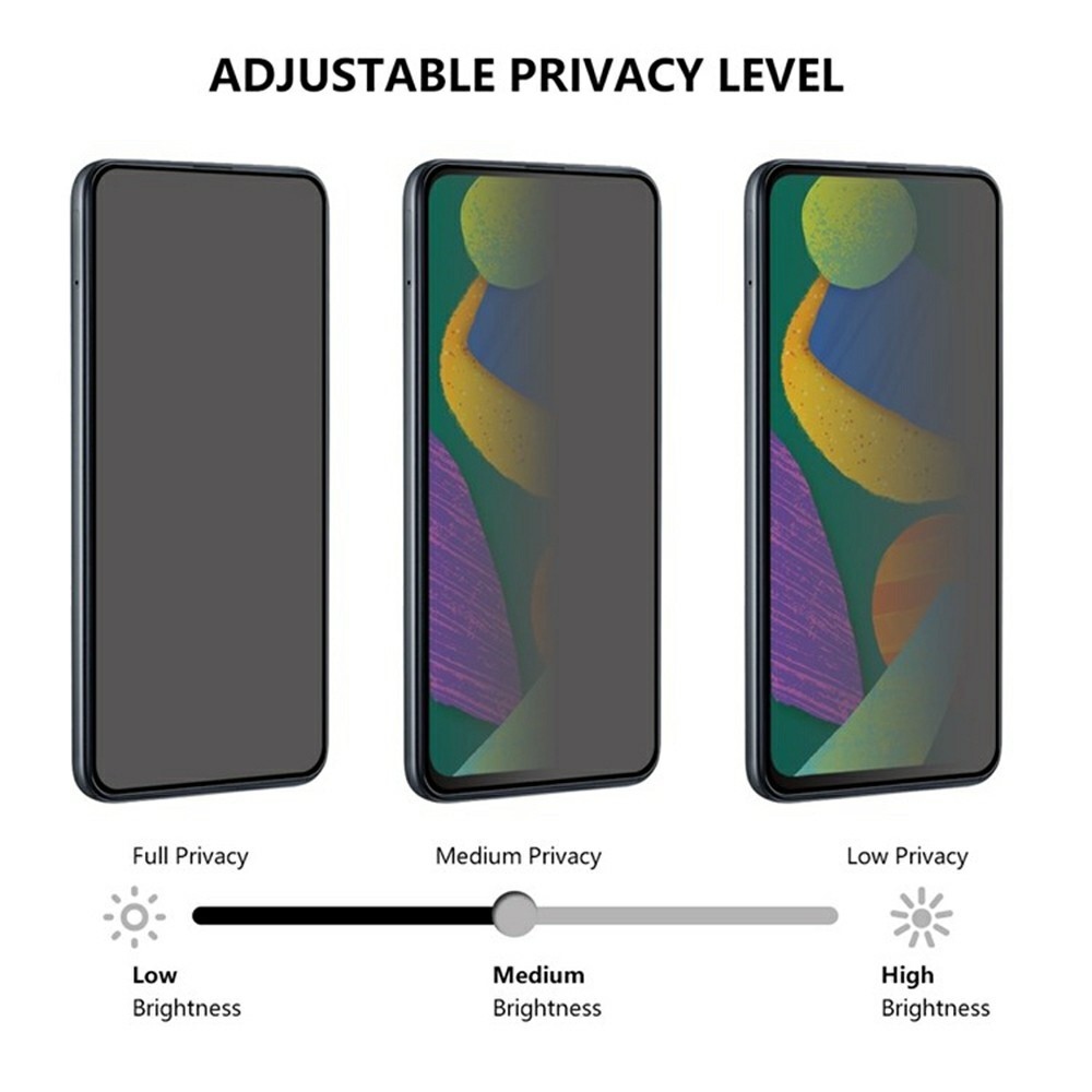 Anti Spy teljes képernyő edzett üveg a Google Pixel 10 Pro Foldon