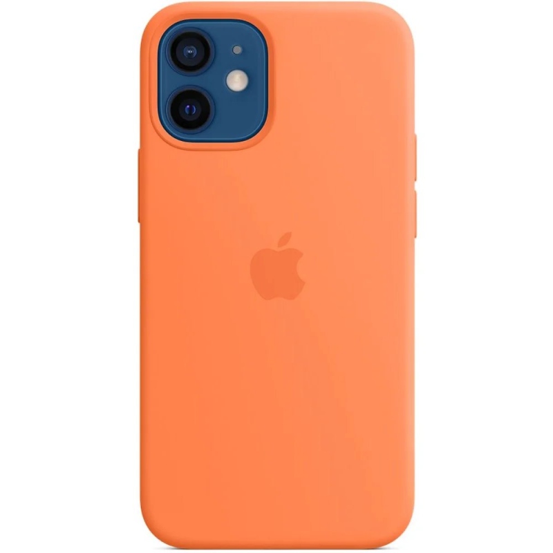 MHKN3ZM/A Apple szilikon borító, beleértve a. Magsafe az iPhone 12 mini készülékhez Kumquat