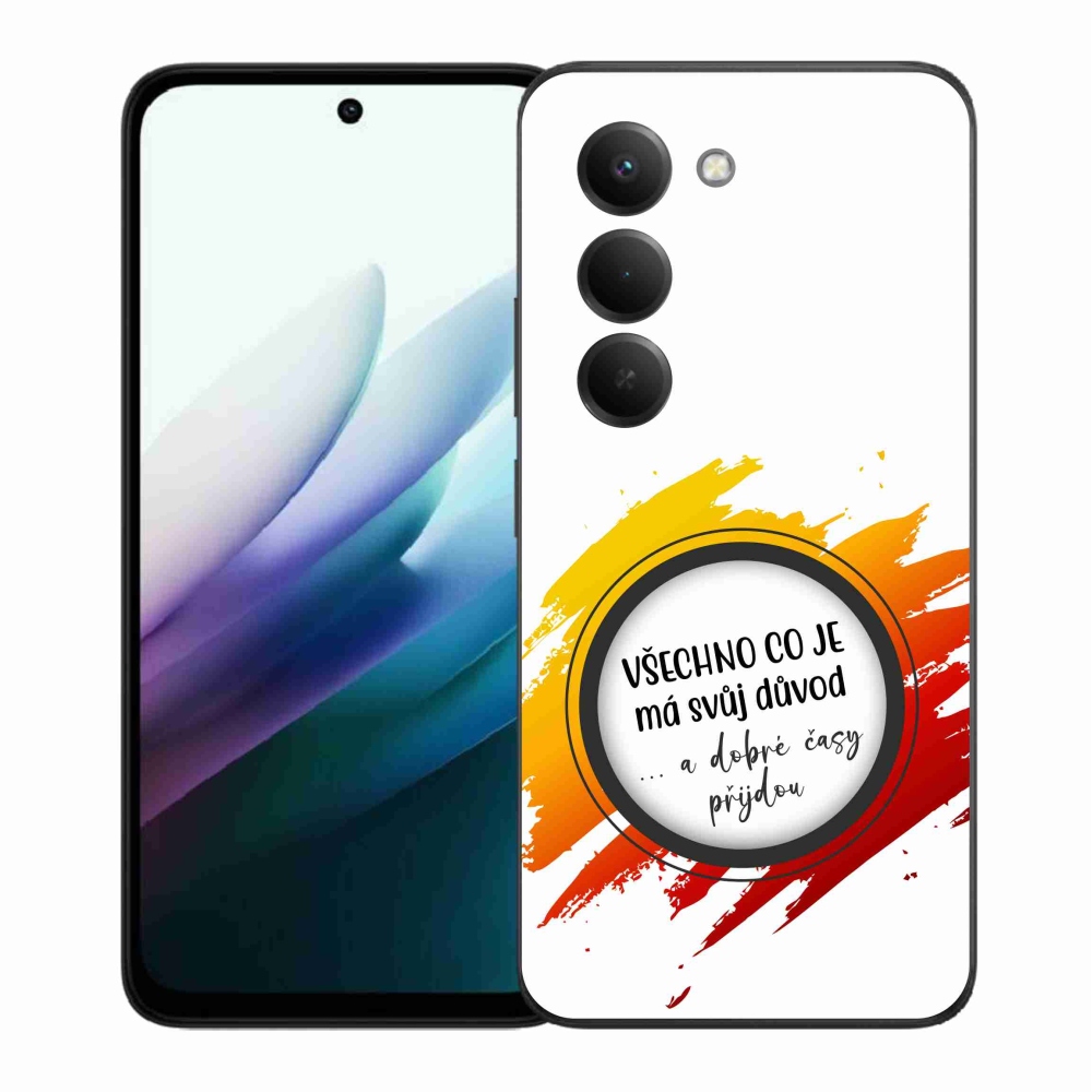 Gél borítás mmCase a Xiaomi Redmi 15 4G/5G (171mm) - idézet 3 fehér háttérrel