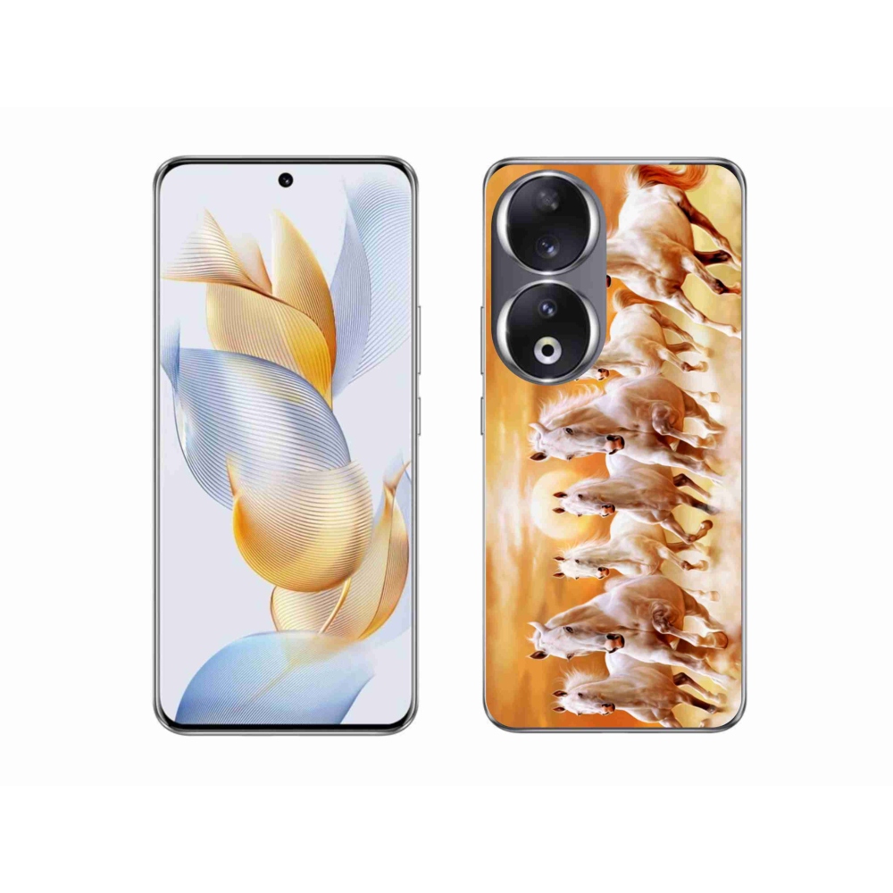 Gél tok mmCase for Honor 90 - lovak 2