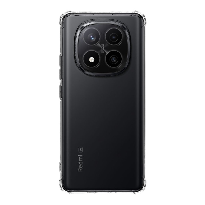 Taktikai TPU Plyo Cover for Xiaomi Redmi Note 14 Pro + 5G átlátszó
