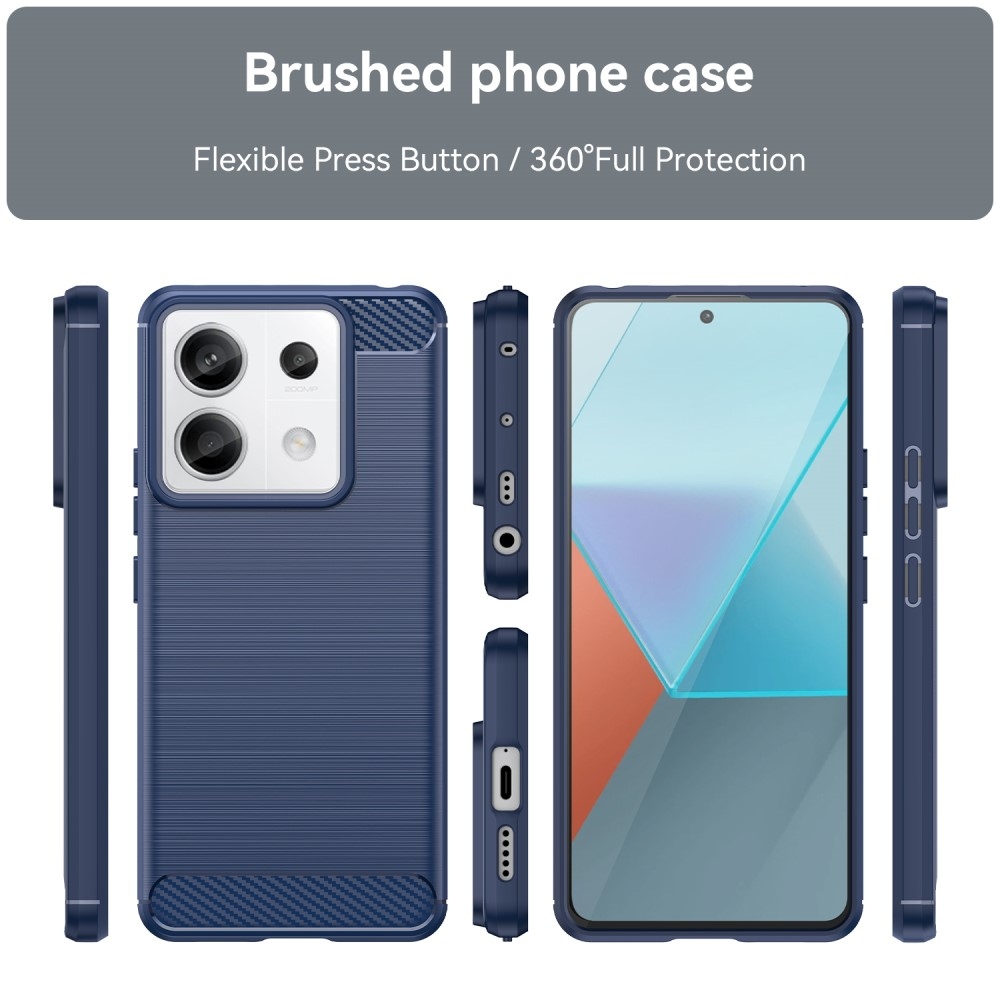 Szénálló zselés tok Xiaomi Redmi Note 13 Pro 5G/Poco X6 5G - kék