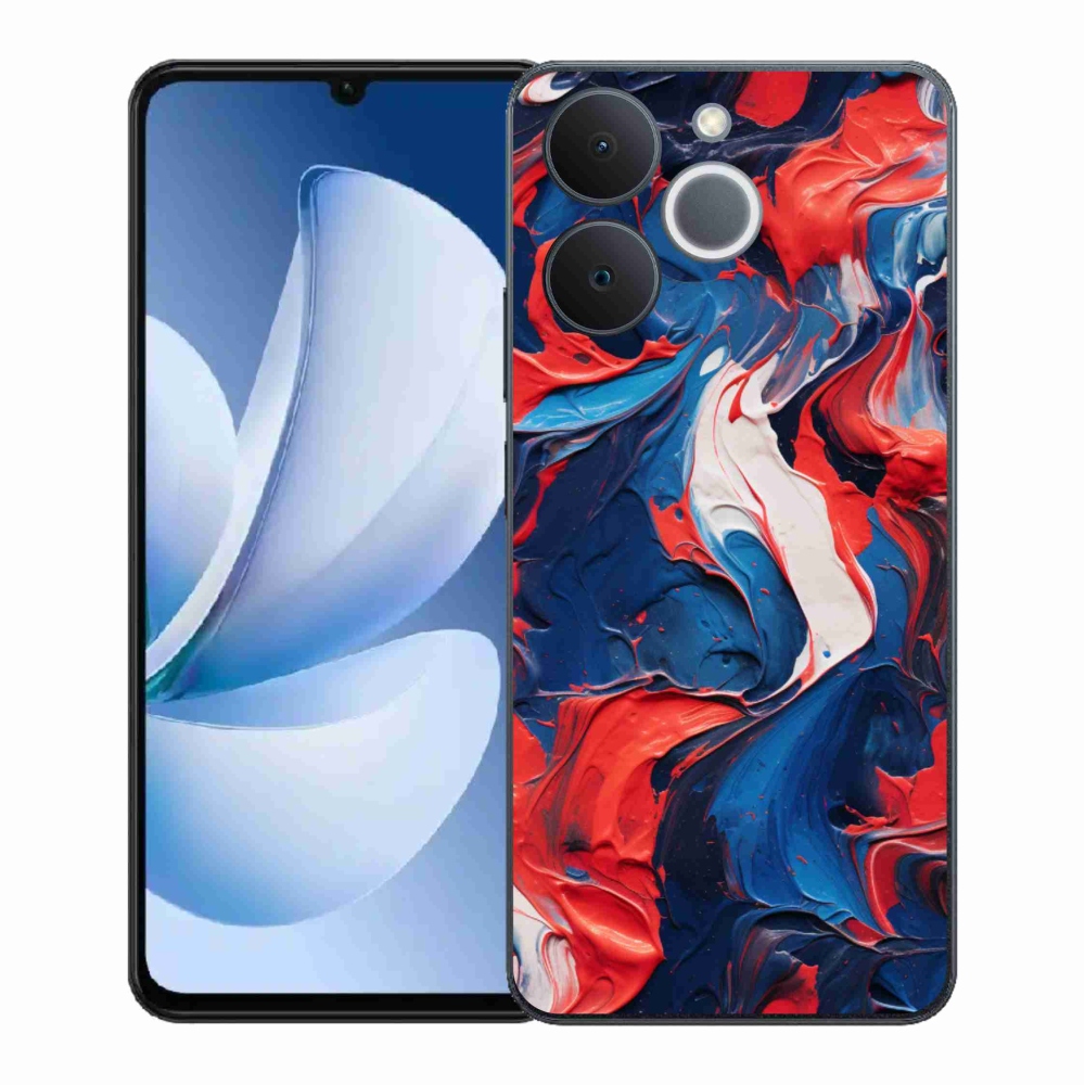 Zselés borítás mmCase a Realme Note 70T számára - absztrakt motívum 7