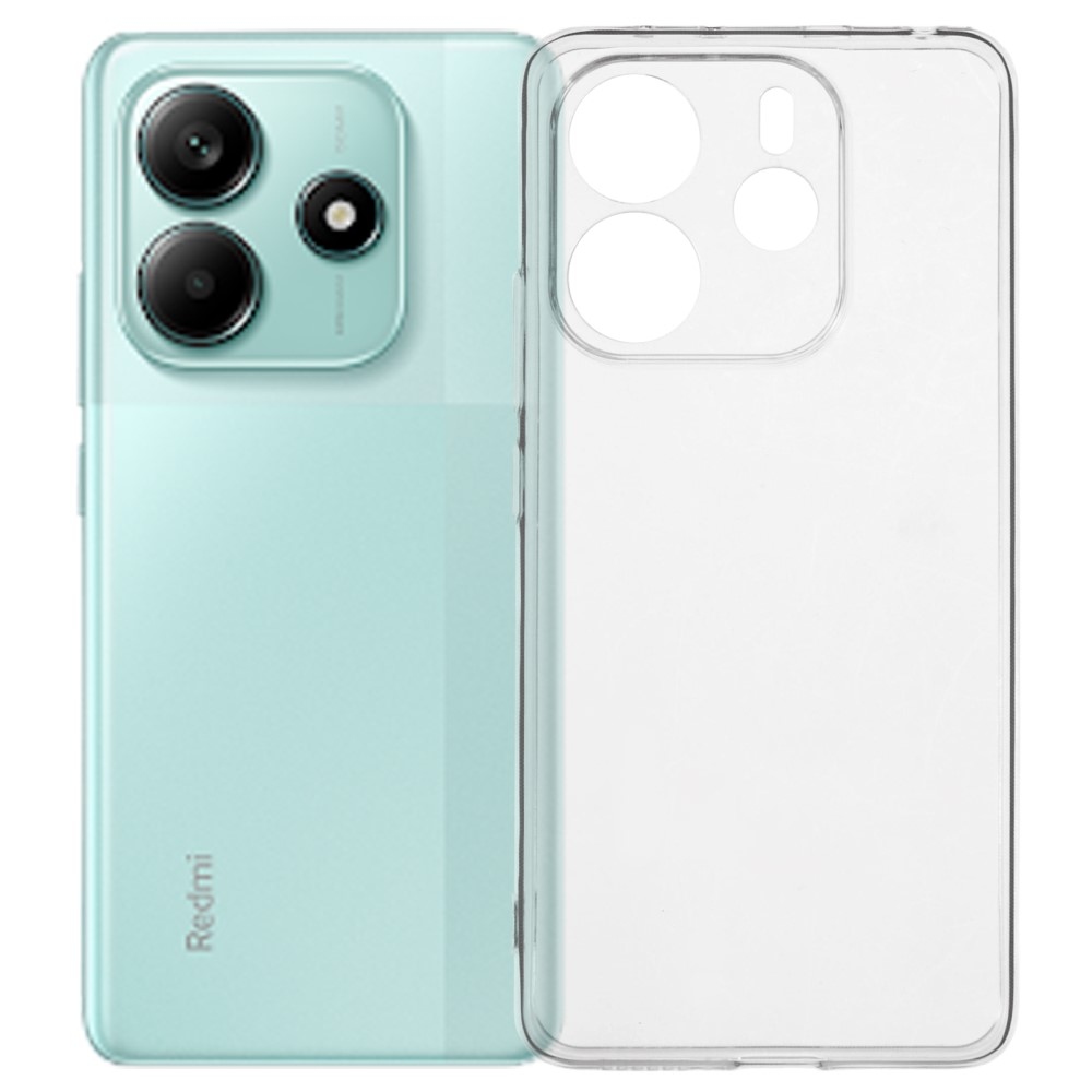 Átlátszó zselés tok Xiaomi Redmi Note 14 - átlátszó