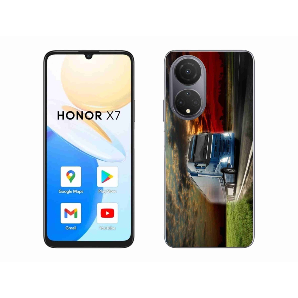 Zselés borítás mmCase a Honor X7-hez - teherautó 4