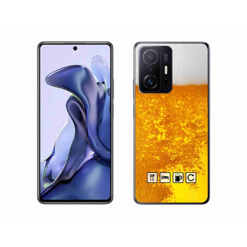 Gél borítás mmCase a Xiaomi 11T számára - sör motívum 3