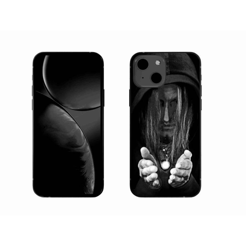 Gél borítás mmCase iPhone 13 készülékhez - titokzatos személy