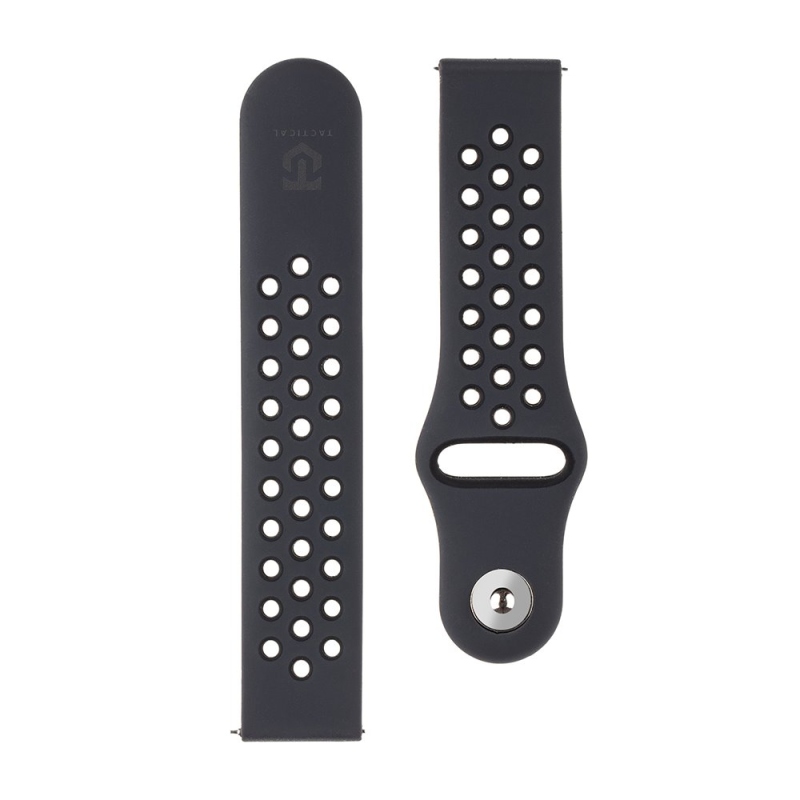Tactical 856 Dupla szilikon szíj 20mm fekete