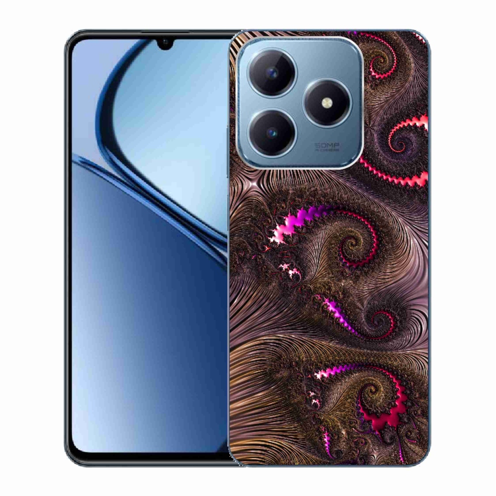 Gél borítás mmCase a Realme C63 készülékhez - absztrakt motívum 24
