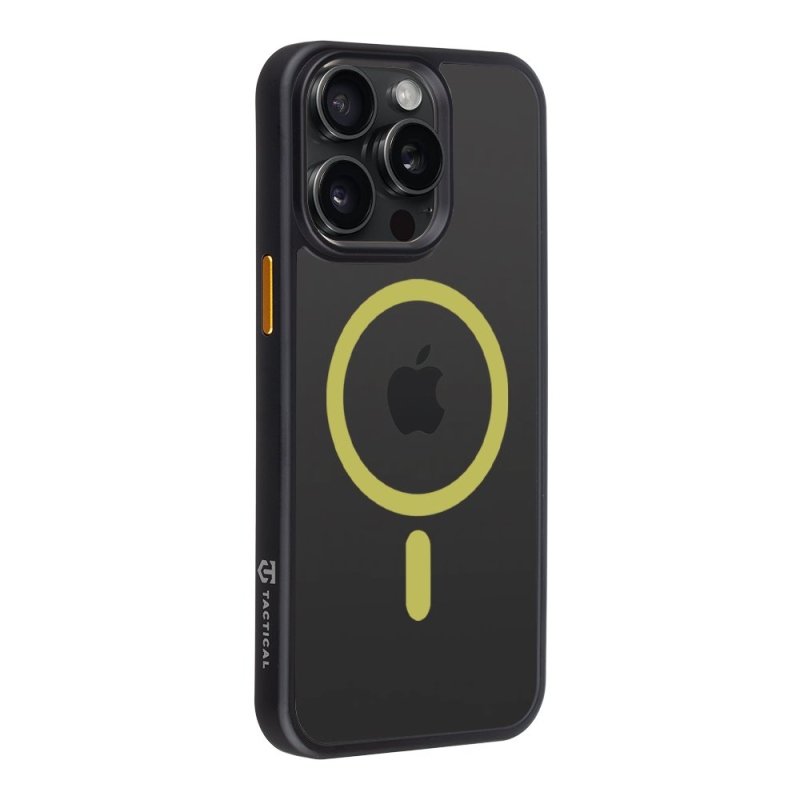 Taktikai MagForce Hyperstealth 2.0 borító iPhone 15 Pro Max készülékhez Fekete/sárga