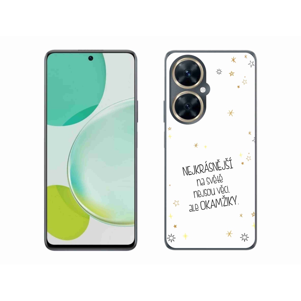 Gél borítás mmCase a Huawei Nova 11i - idézet 4 fehér háttérrel