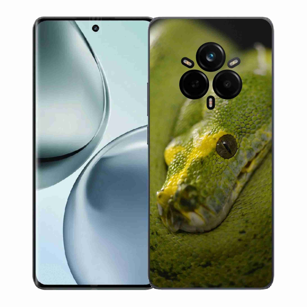 Gél borítás mmCase a Realme 14 Pro+ 5G számára - kígyó 2