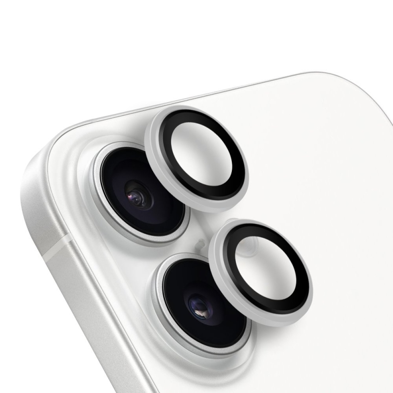 Csomagolás:ME lencsevédő Apple iPhone 16/16 Plus fehérhez