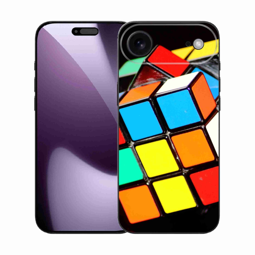 Gél borítás mmCase iPhone 17 Air készülékhez - Rubik-kocka