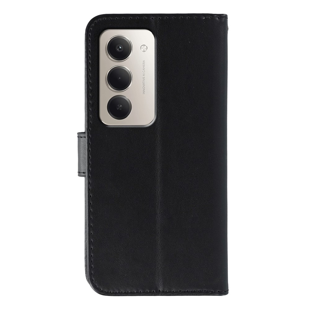 Vérrögök könyv tok Xiaomi Redmi 15 5G-hez - fekete