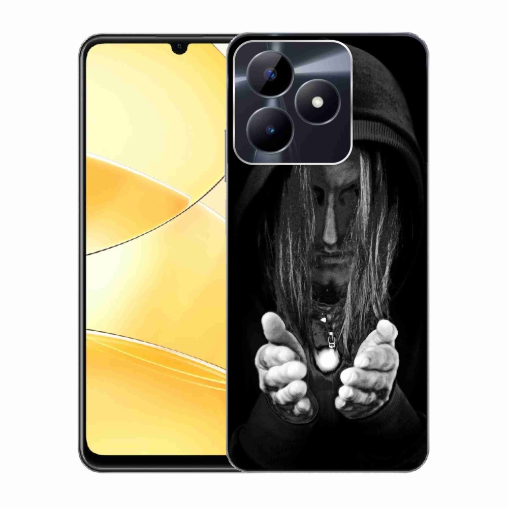 Zselés borítás mmCase a Realme C51/C53 készülékhez - titokzatos személy