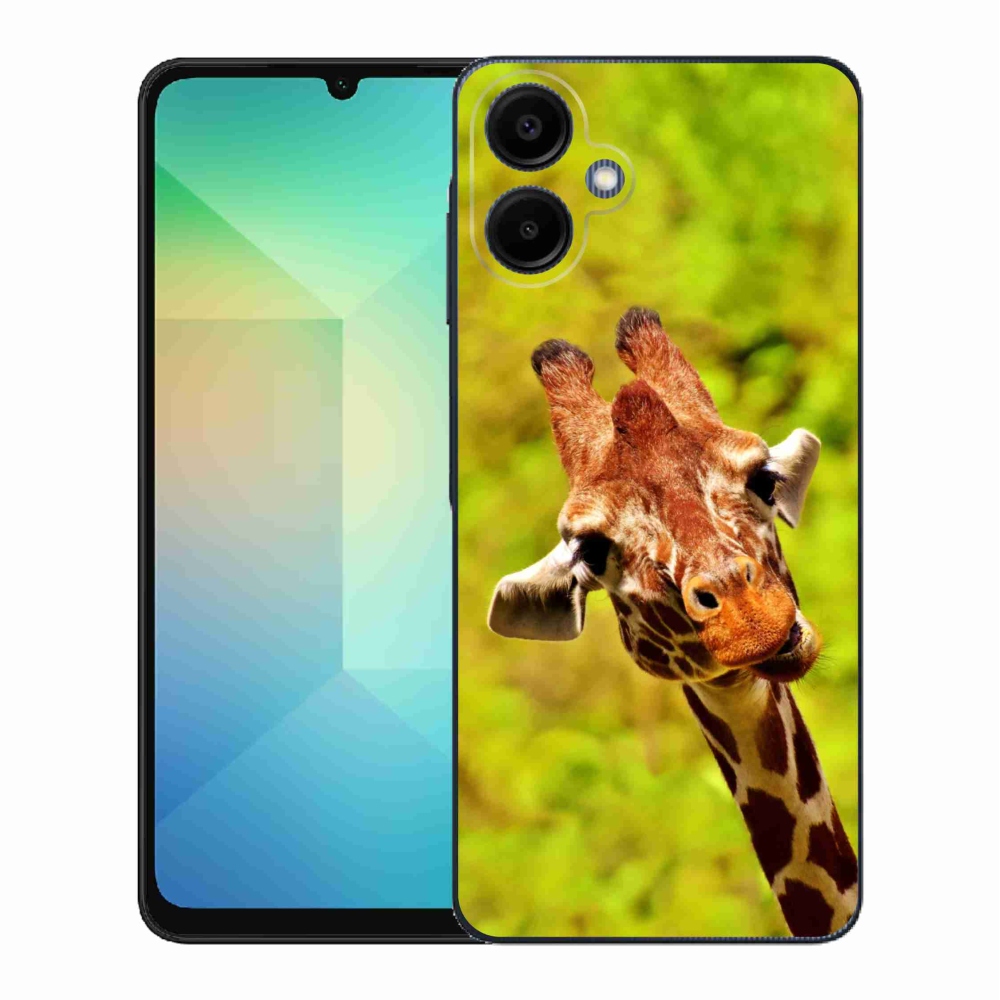 Zselés borítás mmCase Samsung Galaxy A06 4G - zsiráf