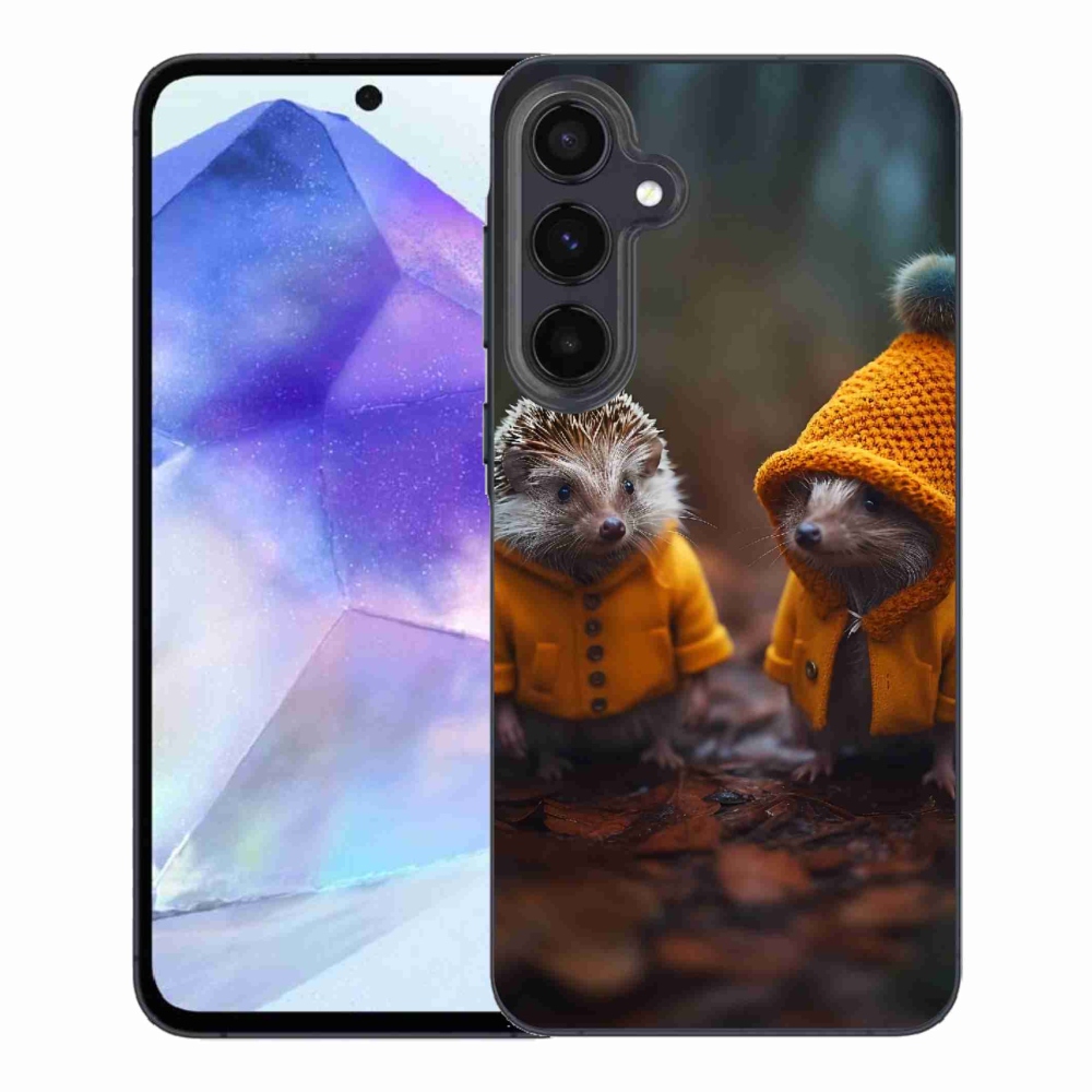 Gél védőhuzat mmCase Samsung Galaxy A55 5G - süni