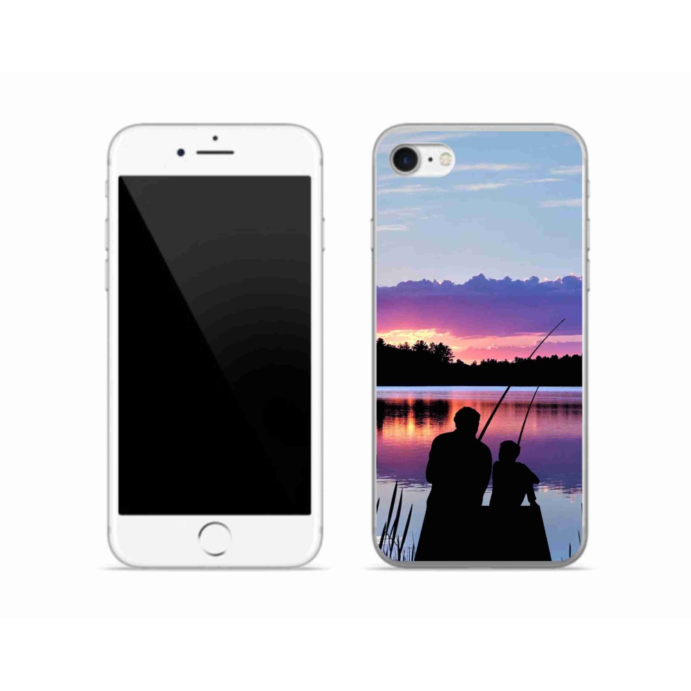 Gél védőburkolat mmCase iPhone SE (2020) - Fishing 2