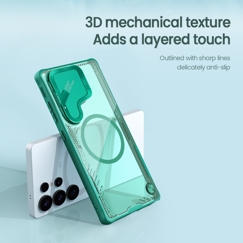 Nillkin Iceblade Prop mágneses borító Samsung Galaxy S25 Ultra Fekete