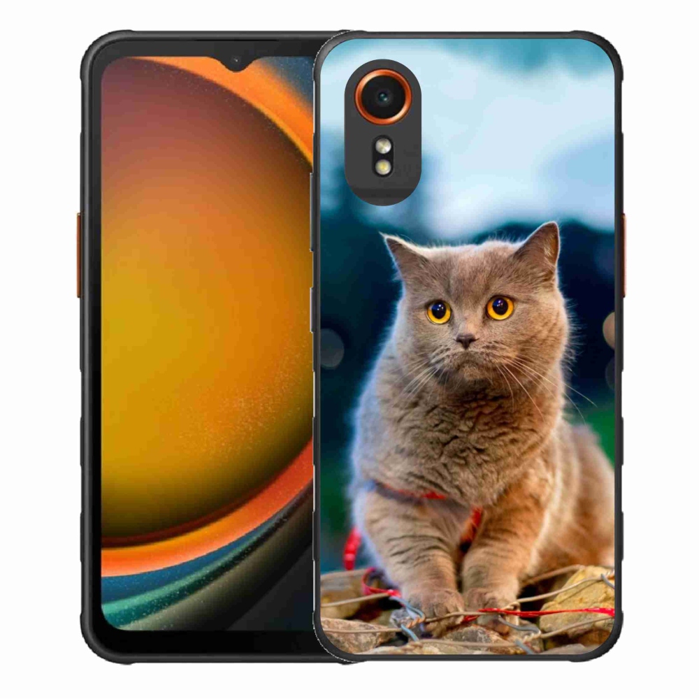 Gél védőhuzat mmCase Samsung Galaxy Xcover 7 - brit kék 2