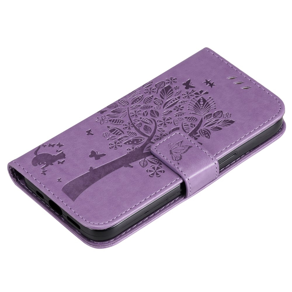 Fák könyve tok Xiaomi 14 Pro - világos lila