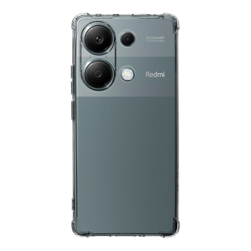 Taktikai TPU Plyo Cover for Xiaomi Redmi Note 13 Pro 4G átlátszó