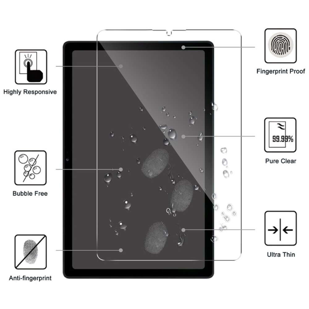 2.5D védőüveg Lenovo Legion Tab (2025) 3rd Gen táblagéphez
