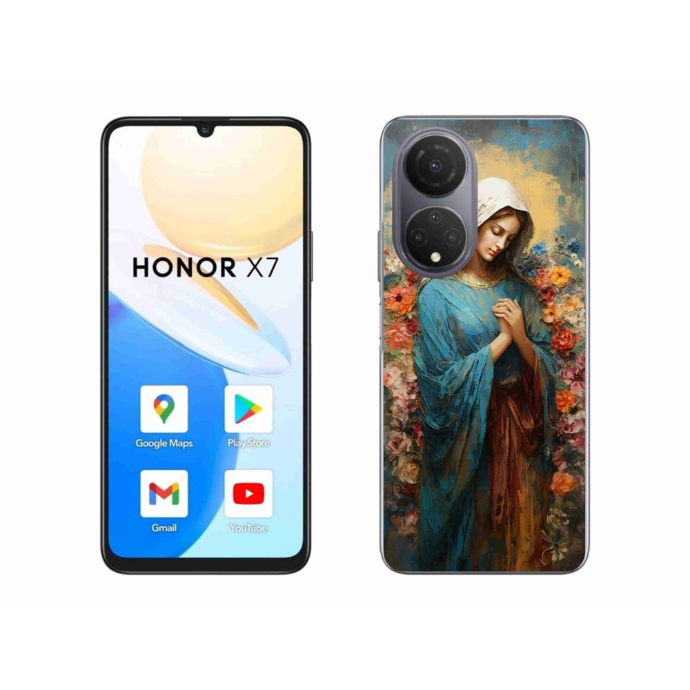 Zselés borítás mmCase a Honor X7-hez - szent asszony